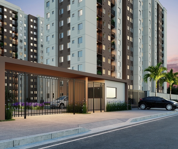 Apartamento à venda no Engenho de Dentro com 44,90 m²,  2 quartos 