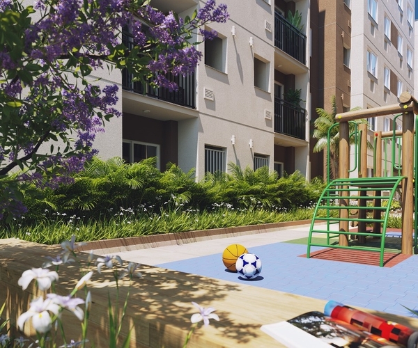 Apartamento à venda no Andaraí com 44,90 m²,  2 quartos 