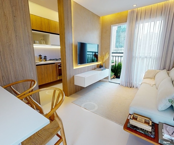 Apartamento à venda em Riachuelo com 33,90 m², 1 quarto