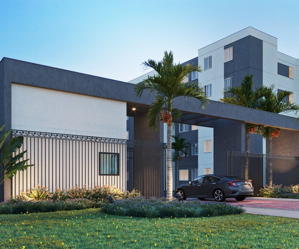 Apartamento à venda em Guaratiba com 42,30 m²,  2 quartos 