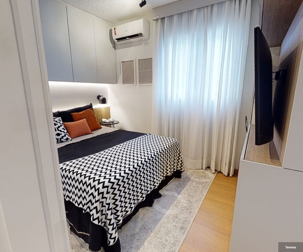 Apartamento à venda em Guaratiba com 42,30 m²,  2 quartos 