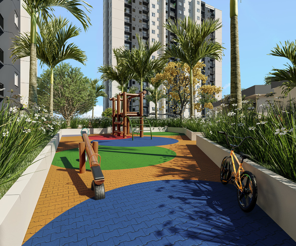 Apartamento à venda em Jacarepaguá com 44,90 m²,  2 quartos 