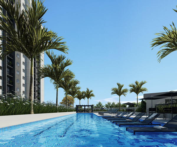 Apartamento à venda em Jacarepaguá com 44,90 m²,  2 quartos 