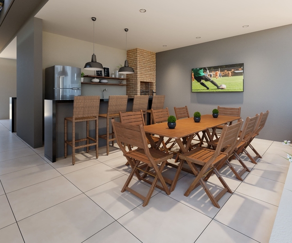 Apartamento à venda em Jacarepaguá com 44,90 m²,  2 quartos 