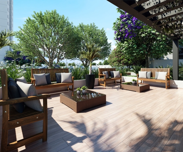 Apartamento à venda em Jacarepaguá com 44,90 m²,  2 quartos 