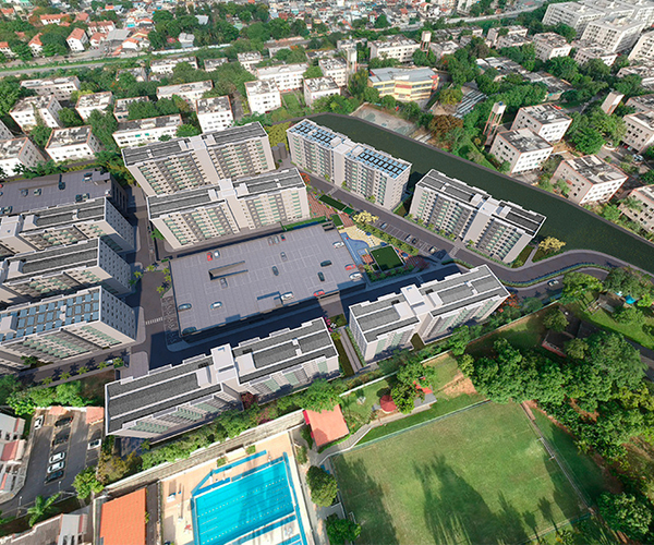 Apartamento à venda no Pechincha com 48 m², 2 quartos