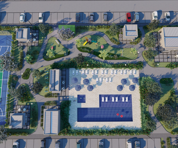 Apartamento à venda no Recreio com 52,79 m², com 2 quartos