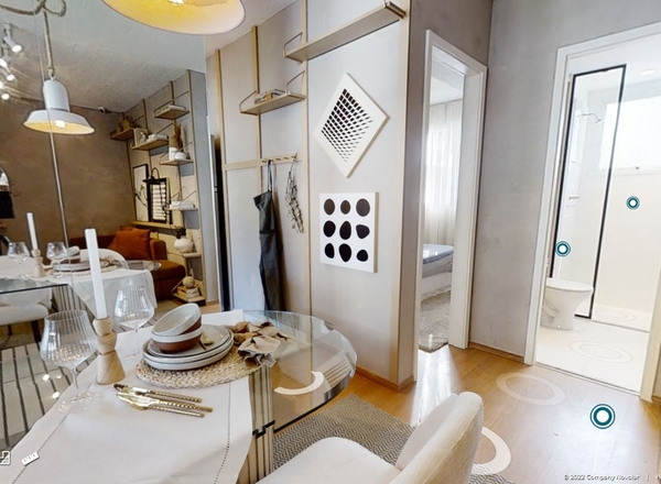 Apartamento à venda em Campo Grande com 43,94 m²,  2 quartos 