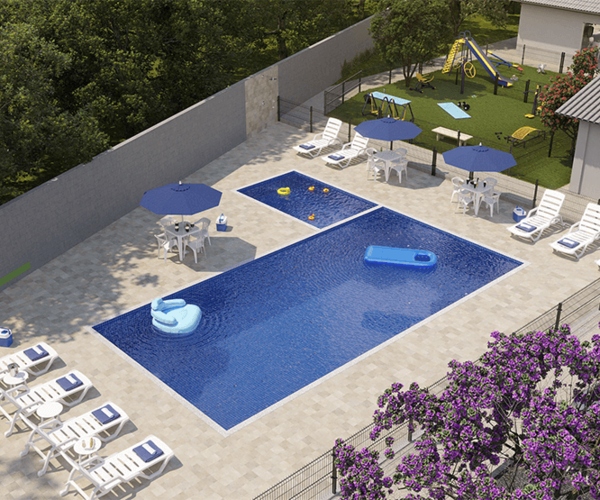 Apartamento à venda em Campo Grande com 43,94 m²,  2 quartos 