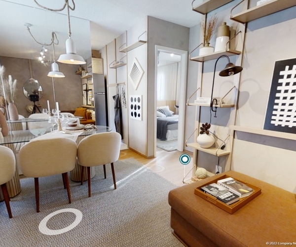 Apartamento à venda em Campo Grande com 43,94 m²,  2 quartos 