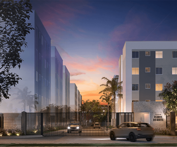 Apartamento à venda em Campo Grande com 43,94 m²,  2 quartos 