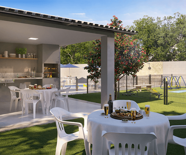 Apartamento à venda em Campo Grande com 43,94 m²,  2 quartos 