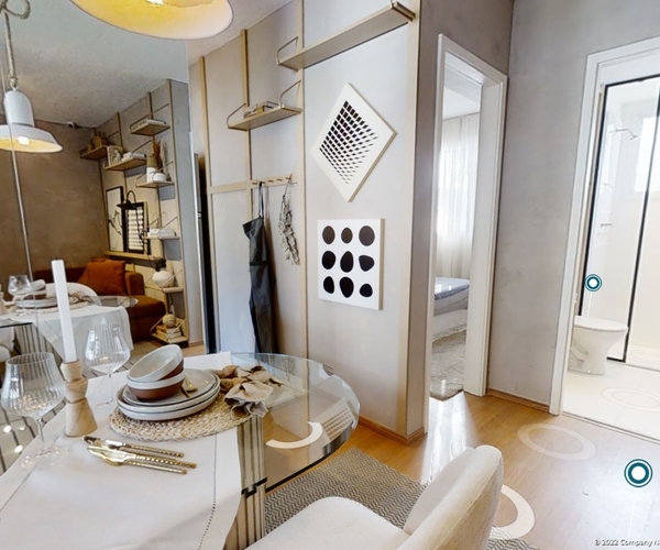 Apartamento à venda em Campo Grande com 43,94 m²,  2 quartos 