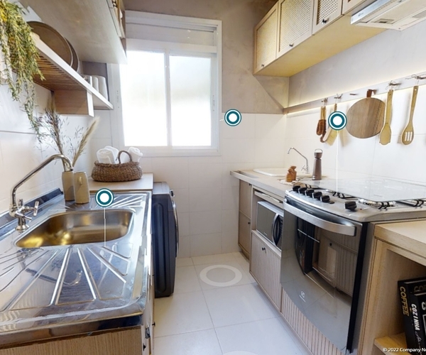 Apartamento à venda em Campo Grande com 43,94 m²,  2 quartos 