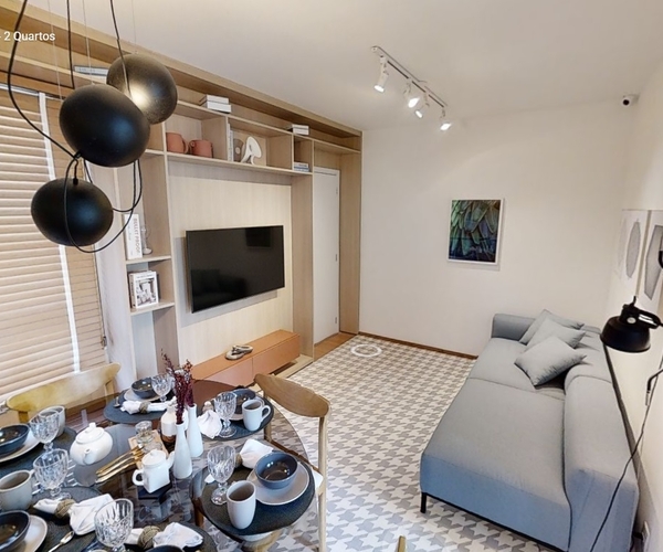 Apartamento à venda em Vargem Grande com 48,40 m²,  2 quartos 