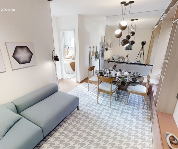 Apartamento à venda em Vargem Grande com 48,40 m²,  2 quartos 