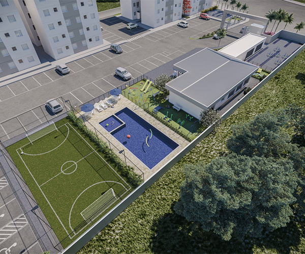 Apartamento à venda em Vargem Grande com 48,40 m²,  2 quartos 