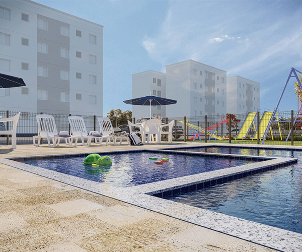 Apartamento à venda em Vargem Grande com 48,40 m²,  2 quartos 