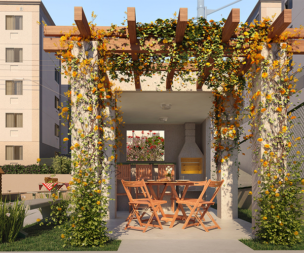 Apartamento à venda em Madureira com 40,54 m²,  2 quartos 