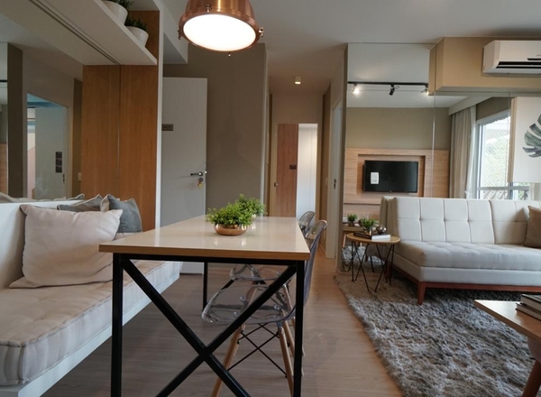 Apartamento à venda com 53 a 60 m², 2 e 3 quartos