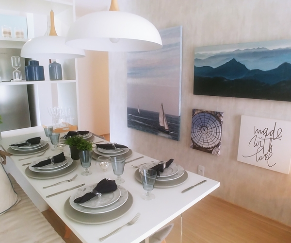 Apartamento à venda com 53 a 60 m², 2 e 3 quartos