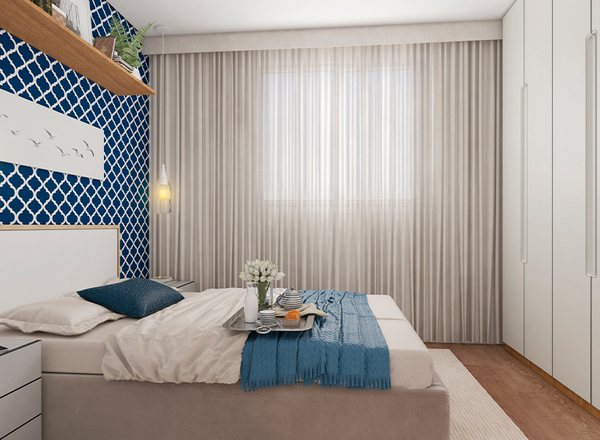 Apartamento à venda em Brás de Pina com 40,54 m²,  2 quartos 