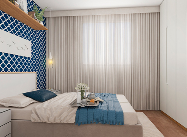 Apartamento à venda em Vargem Pequena com 43,25 m²,  2 quartos 