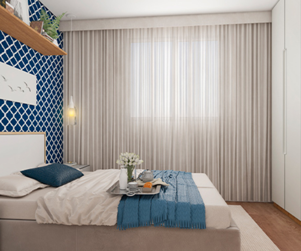 Apartamento à venda em Vargem Pequena com 43,25 m²,  2 quartos 