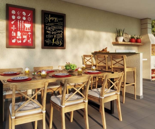 Apartamento à venda em Paciência com 40,54 m²,  2 quartos 