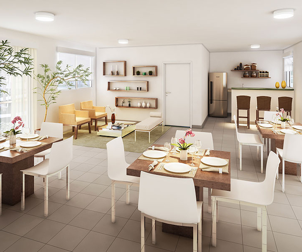 Apartamento à venda em São Gonçalo com 41 m²,  2 quartos 