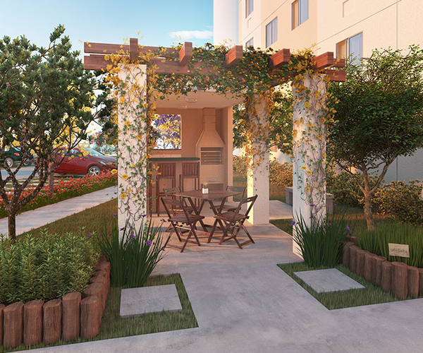 Apartamento à venda em São Gonçalo com 41 m²,  2 quartos 