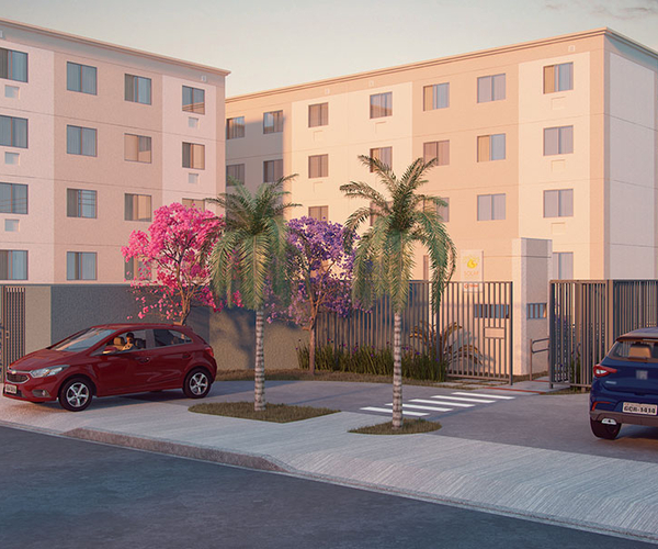 Apartamento à venda em São Gonçalo com 41 m²,  2 quartos 