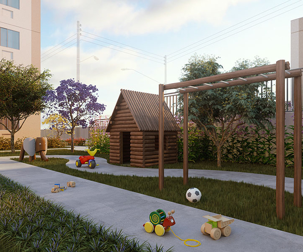 Apartamento à venda em São Gonçalo com 41 m²,  2 quartos 