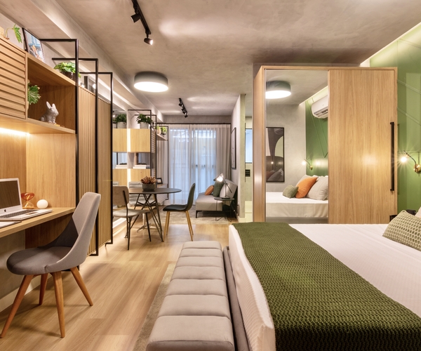 Apartamento em São Cristóvão com 61,40 m², 2 quartos 