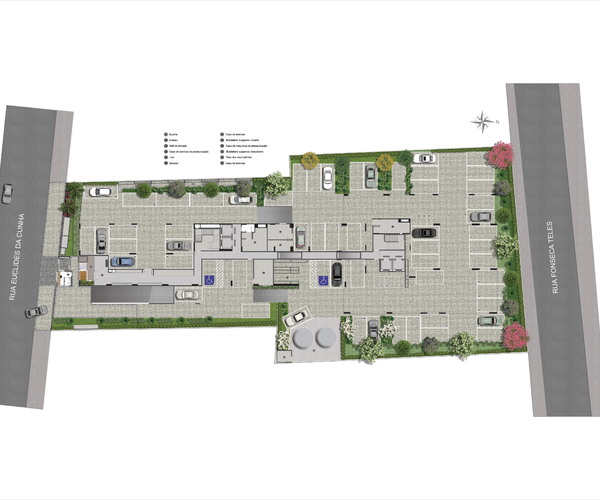 Apartamento em São Cristóvão com 61,40 m², 2 quartos 