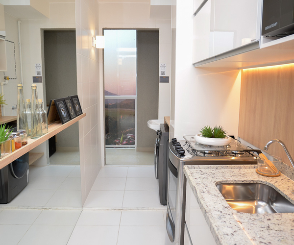 Apartamento à venda em Campo Dos Afonsos com 56,57 m² - 2 quartos