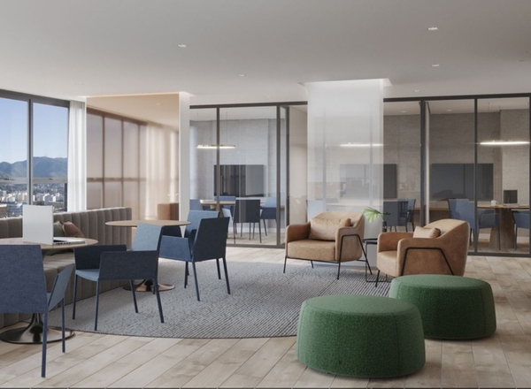 Apartamento à venda no Centro com 34,25 m² - 1 quartos