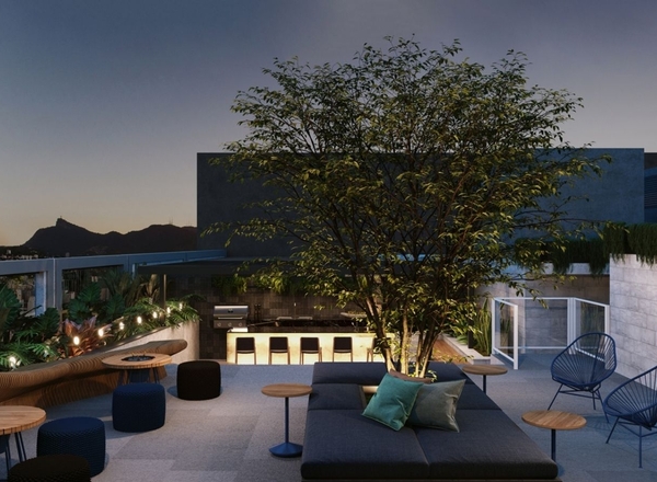 Apartamento à venda no Centro com 34,25 m² - 1 quartos