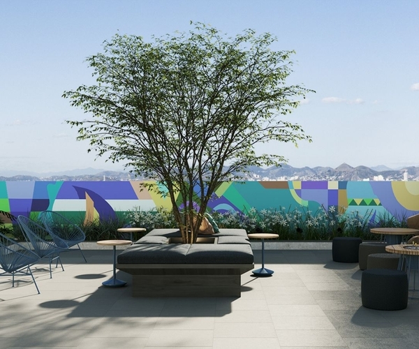 Apartamento à venda no Centro com 34,25 m² - 1 quartos