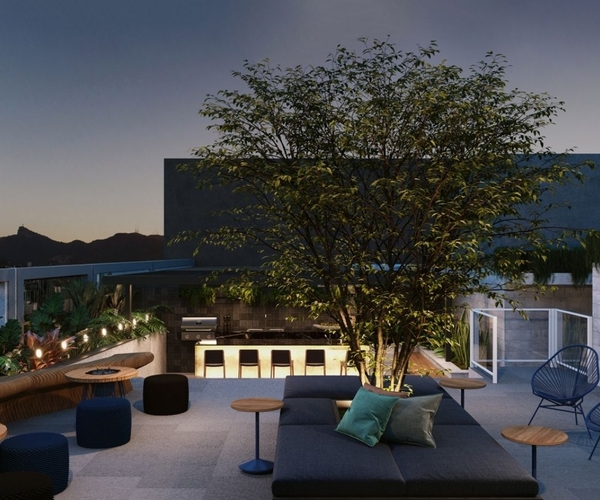 Apartamento à venda no Centro com 34,25 m² - 1 quartos