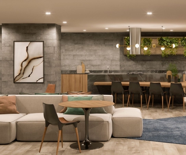 Apartamento à venda no Centro com 34,25 m² - 1 quartos