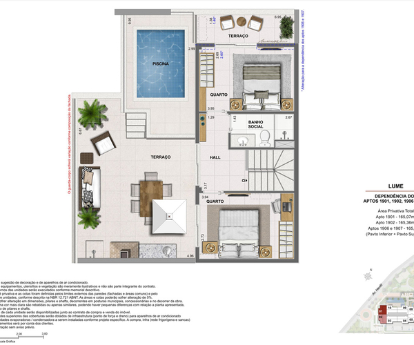 Apartamento à venda no Recreio com 82,83 m² - 3 quartos