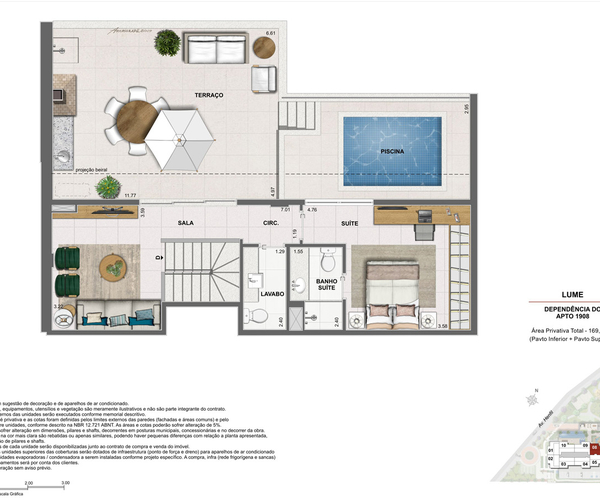 Apartamento à venda no Recreio com 82,83 m² - 3 quartos
