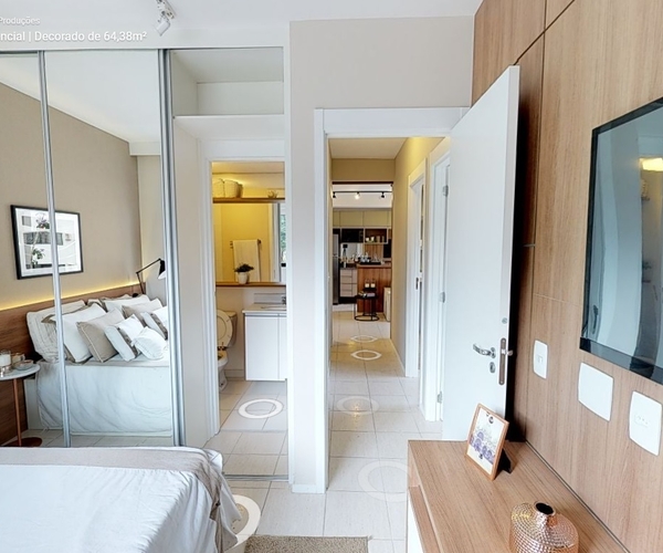 Apartamento à venda em Del Castilho com 64,37 m²,  3 quartos 