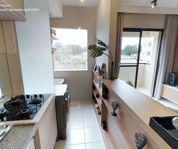 Apartamento à venda em Del Castilho com 64,37 m²,  3 quartos 