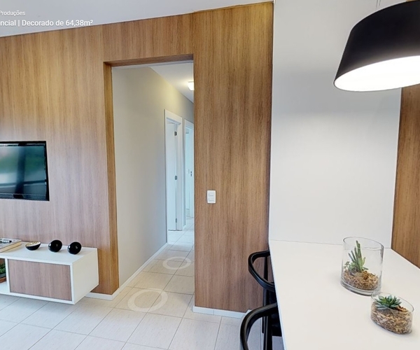 Apartamento à venda em Del Castilho com 64,37 m²,  3 quartos 