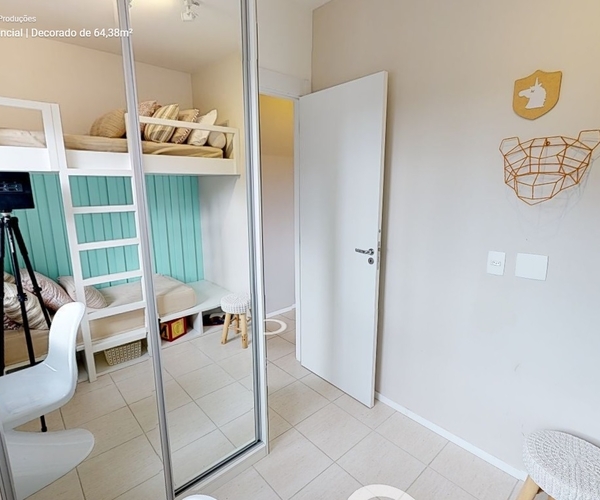 Apartamento à venda em Del Castilho com 64,37 m²,  3 quartos 