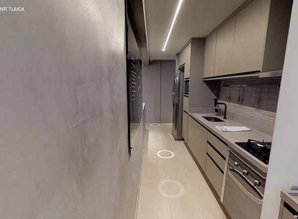 Aparta à venda na Tijuca com 60,68 m²,  2 quartos 