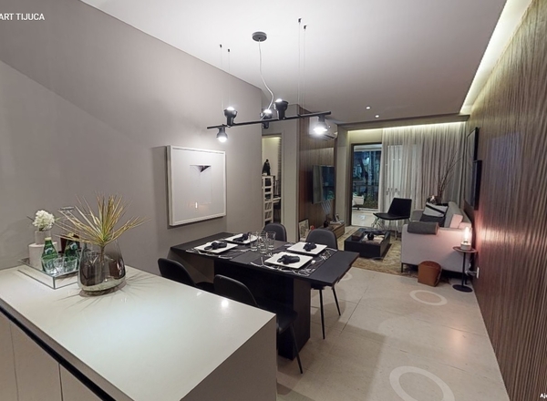 Aparta à venda na Tijuca com 60,68 m²,  2 quartos 