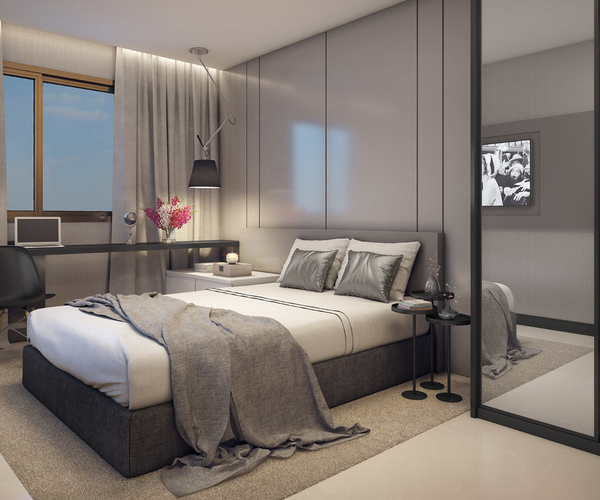 Aparta à venda na Tijuca com 60,68 m²,  2 quartos 